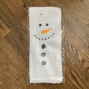Snowman Decorative Hand Towel